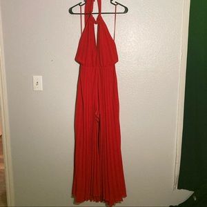 🌹✨ Adorable Red Lush Maxi Dress/Romper! ✨ 🌹perfect for vday date night!